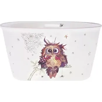 Porcelánová miska BUG ART, Sovík 12,5 cm (Misky se sovou, sova)