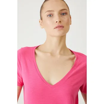 Dámské tričko Bavlněné tričko Medicine dámské, růžová barva RS25.TSD0B0 42X, vel. M