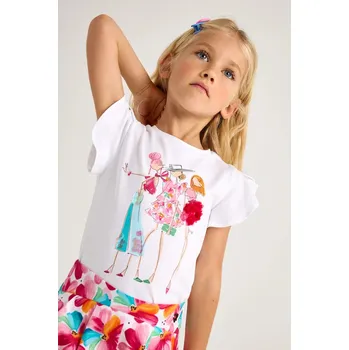 Dětské tričko Mayoral růžová barva, 3004 3004.6D.Mini.PPYA 42X, vel. 110