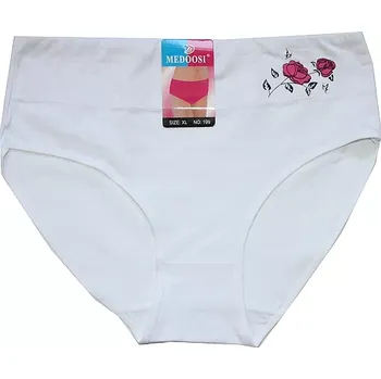 Dámské kalhotky do pasu RŮŽIČKA 6965 bílé 599-1