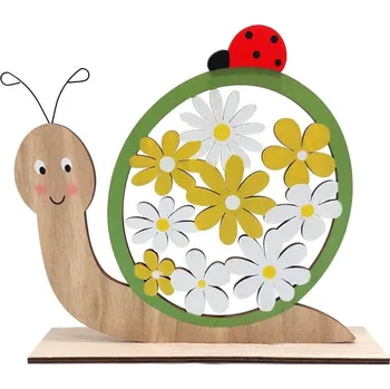 Zahradní dekorace Šnek s beruškou 4000097