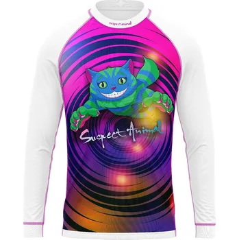 Dětské funkční triko dlouhý rukáv ŠKLÍBA bílá Bamboo Ultra - Růžová / 100