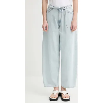 Dámské džíny Džíny Samsoe Samsoe SAHARPER dámské, high waist, F25200006 modrá 05J, vel. 25/30