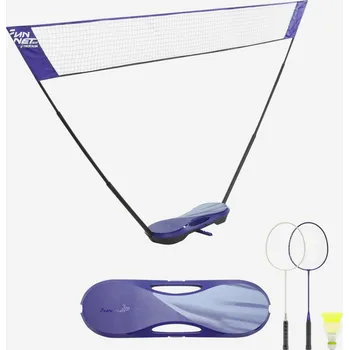 Raketový sport DECATHLON Sada badmintonové sítě Fun 3 m MODRÁ