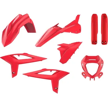 Sada plastů BETA RR 2T/4T '20-'22 (červená), POLISPORT