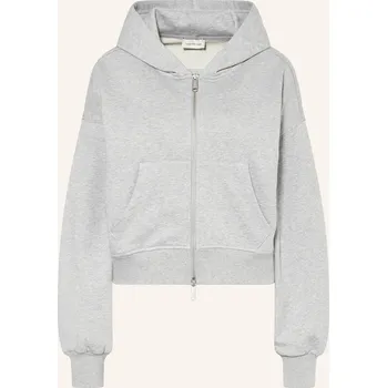 Dámská mikina Calvin Klein Jeans Dámská Mikinová Bunda, světle šedá, 38