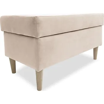 Taburet Taburet FINN s úložným prostorem - béžový - ITAKA 05