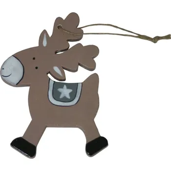 Vánoční dekorace Dekorace závěsná sobík 3001185