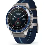 Garmin - 010-02648-11 - MARQ® Captain (Gen 2) - Nylon Strap and Silicone Band