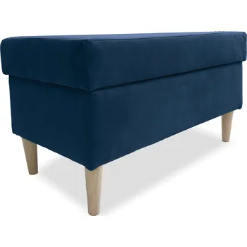 Taburet Taburet FINN s úložným prostorem - modrý