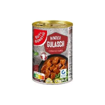 G&G Hovězí guláš 400 g - originál z Německa