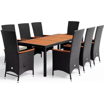 Zahradní sestava Deuba Berlin 1+8 černá