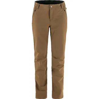 Dámské kalhoty kalhoty dámské FJÄLLRÄVEN Abisko Winter Stretch Trousers W Wood Brown - 34