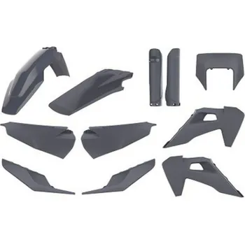 Sada plastů HUSQVARNA TE/FE TPI '20-'23 (šedá), POLISPORT