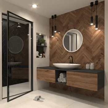 Zrcadlo Grace kulaté zrcadlo 60cm bílý