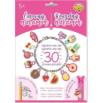 kreativní sada EASY CRAFT Kreativní tvoření - Kouzelný Náramek plný sladkostí