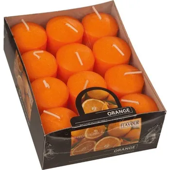 Svíčka Svíčka vonná votiv - Pomeranč 5 ks 9000304