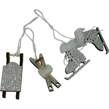 Vánoce Dekorace závěsný set 3001051