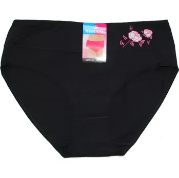Dámské kalhotky do pasu RŮŽIČKA 6965 černá 599-10