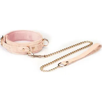 BDSM obojek Obojek s vodítkem Liebe Seele Boudoir Amor růžový - s kupónem KUP15 cena 739 Kč + extra diskrétní expedice