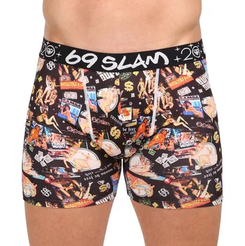 Boxerky Pánské boxerky 69SLAM fit UNIVERSE DYLAN (MBYBDY-PO) XL MBYBDY-PO Možnost vrácení zboží ZDARMA do 120 dnů!