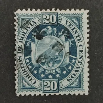 Sběratelství Známka Bolívie, Mi.42II#