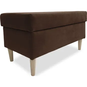 Taburet Taburet FINN s úložným prostorem - hnědý - ITAKA 41