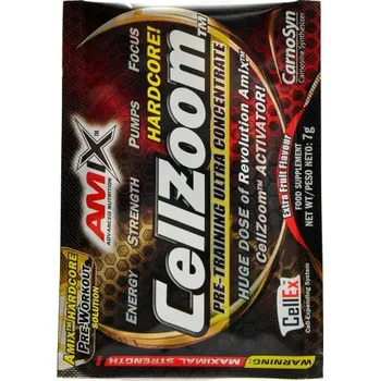 Amix CellZoom hardcore active 7.5 g - modrá malina
