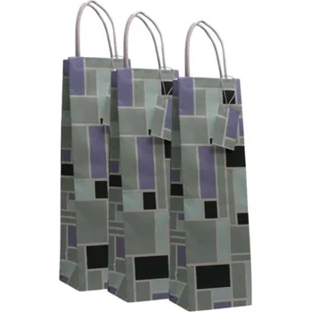 Dárková taška 3ks dárkových tašek ART na láhev 8603058