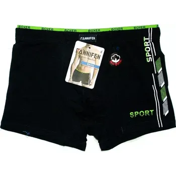 Pánské kalhoty Pánské trenýrky, boxerky FANNIFEN vel. M -3XL G55514 černé Z 752/4