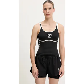 Dámské tričko Tréninkový top adidas Performance Heritage JG6154 černá 99X, vel. XS