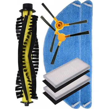 Sada příslušenství pro robotický vysavač Sada kartáčů, HEPA filtrů pro SENCOR SRV 9150WH a mopy 7ks