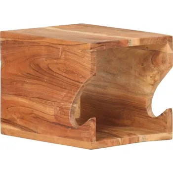 vidaXL Nástěnný držák na kolo 35 x 25 x 25 cm masivní akáciové dřevo [320479]