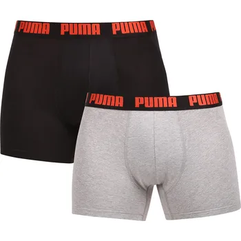 Sada pánského spodního prádla 2PACK pánské boxerky Puma vícebarevné (701226387 028) XXL 701226387 028 Možnost vrácení zboží ZDARMA do 120 dnů!
