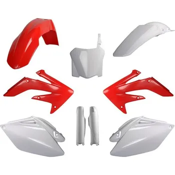 Sada plastů (FULL KIT) HONDA CRF 250R '09 (červená/bílá), POLISPORT