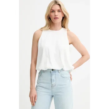 Dámská halenka Halenka Answear.LAB dámská, bílá barva, hladká 71663.tos 00X, vel. XL