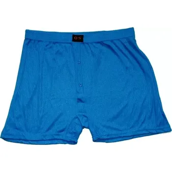 Pánské trenky větší čísla pro muže žebrované P759 modré 751/44