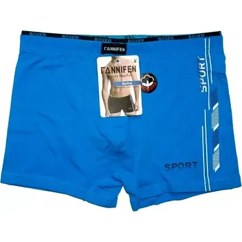 Pánské kalhoty Pánské trenýrky, boxerky FANNIFEN vel. M -3XL G55514 tyrkys