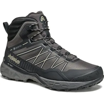 Pánská treková obuv Pánská turistická obuv ASOLO Tahoe Mid GTX MM, shark grey/black/beige - 42,5