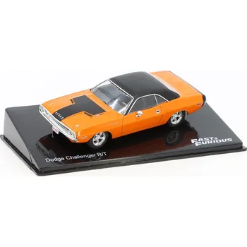 autíčko Dodge Challenger R/T 1970 Rychle a Zběsile 1:43 - DeAgostini časopis s modelem Dodge Challenger R T 1970 - kovový model auta 1/43