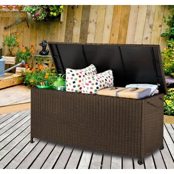 Zahradní úložný box Zahradní úložný box D3761 hnědá Dekorhome