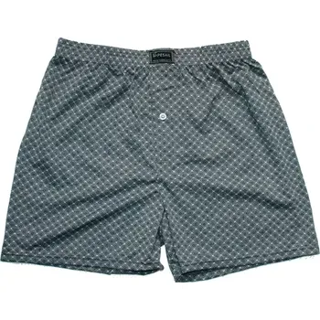 Pánské trenýrky klasické vzdušné T431 šedé 741/71