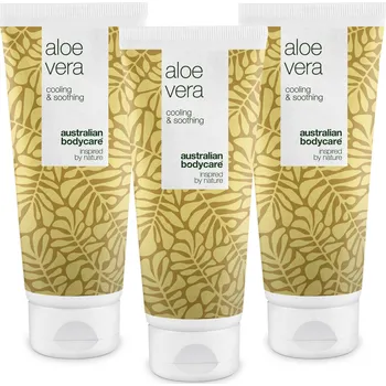 Kosmetická sada 3 za 2 Aloe Vera gel 200 ml — Balíček se 3 Aloe Vera gely (200 ml).