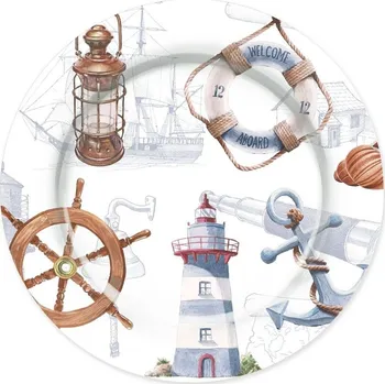 Talíř plechový Námořní New 2000315