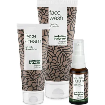 Pleťové sérum Sada proti stárnutí a pro prevenci vrásek — 3 produkty Anti Age pro mladou pleť, které zabraňují tvorbě vrásek