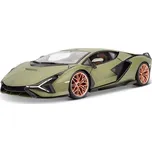 Bburago Bburago Lamborghini Sián FKP 37 1:18 zelená metalíza
