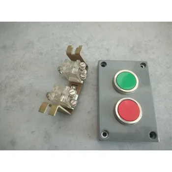 Stykač EPM Ovládací tlačítko s průčelní deskou a spínačem T6 P2A Varianta: T6 P2A zelené + červené tl.