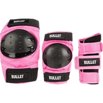 Sada chráničů Bullet - Triple Pad Set Pink - Dětská sada chráničů