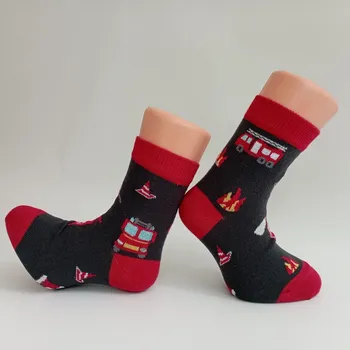 Trepon Dětské bavlněné ponožky FIREK Barva: Šedá, Velikost: 16 - 18 (24-27)