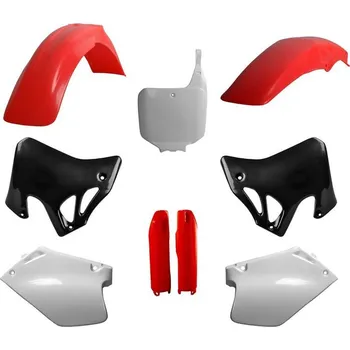Sada plastů (FULL KIT) HONDA CR 125 '95-'97 CR 250 '95-'96 (červená/bílá/černá), POLISPORT